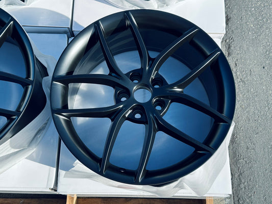 New Matte Black 19" Wheel Rim 19x8.5 Fit: Tesla Model 3 Model Y