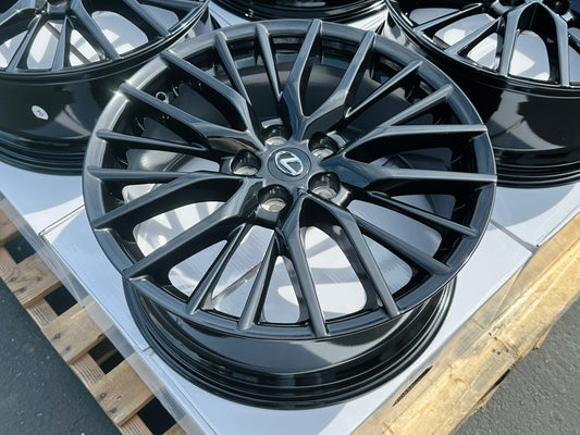 New 19" Wheel Black Rim 5x114.3 Lexus ES300 ES350 ES200 ES250 E300H ES260